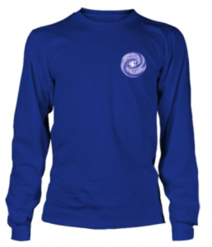 long sleeve navy front